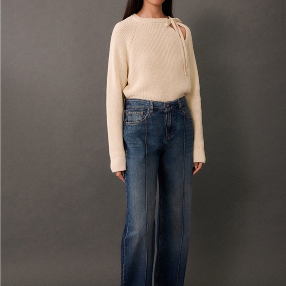 Mango CUT-OUT KNITTED SWEATER - Picture 3 of 7